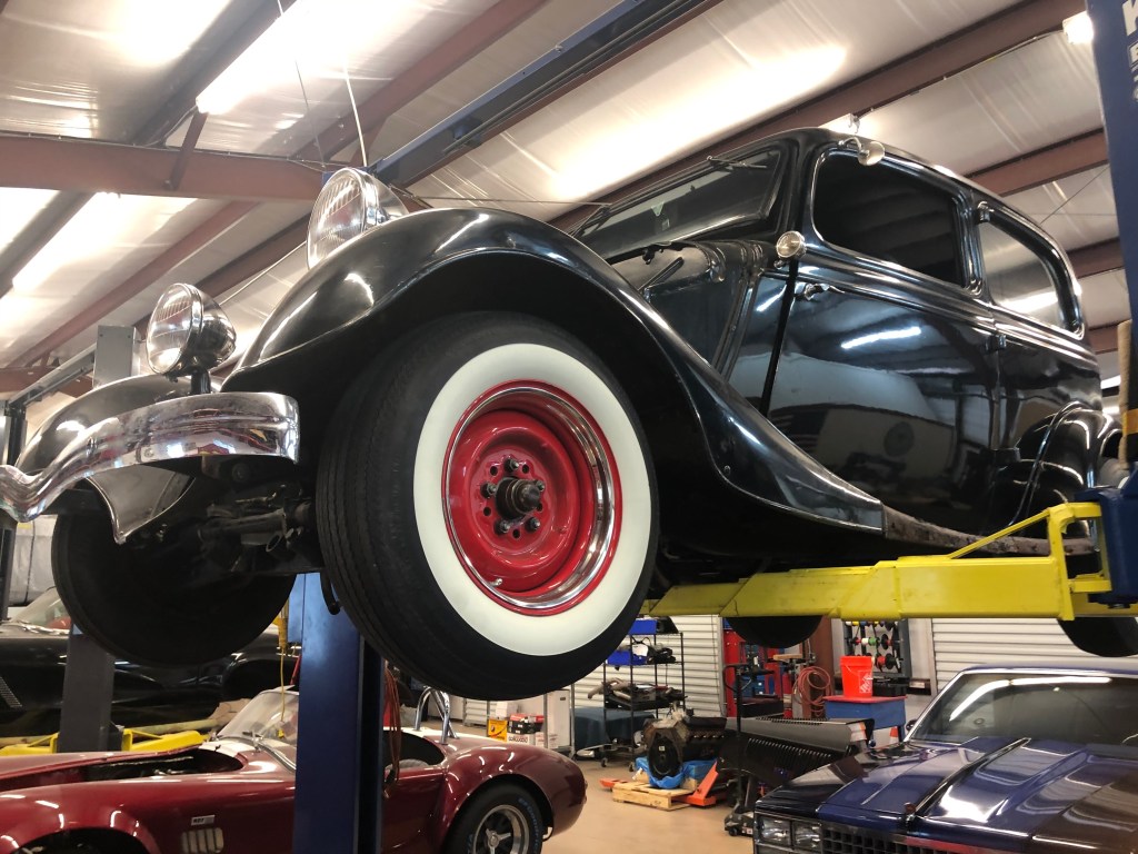 1934 Ford suspension upgrade. www.blueovalhotrods.com